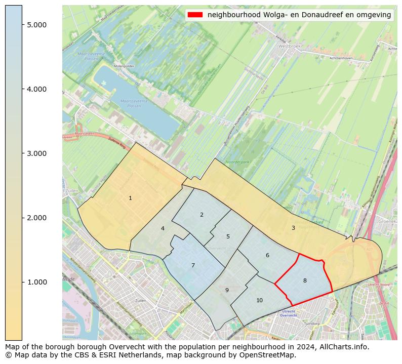 Image of the neighbourhood Wolga- en Donaudreef en omgeving at the map. This image is used as introduction to this page. This page shows a lot of information about the population in the neighbourhood Wolga- en Donaudreef en omgeving (such as the distribution by age groups of the residents, the composition of households, whether inhabitants are natives or Dutch with an immigration background, data about the houses (numbers, types, price development, use, type of property, ...) and more (car ownership, energy consumption, ...) based on open data from the Dutch Central Bureau of Statistics and various other sources!