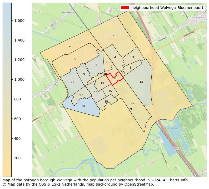 Image of the neighbourhood Wolvega-Bloemenbuurt at the map. This image is used as introduction to this page. This page shows a lot of information about the population in the neighbourhood Wolvega-Bloemenbuurt (such as the distribution by age groups of the residents, the composition of households, whether inhabitants are natives or Dutch with an immigration background, data about the houses (numbers, types, price development, use, type of property, ...) and more (car ownership, energy consumption, ...) based on open data from the Dutch Central Bureau of Statistics and various other sources!