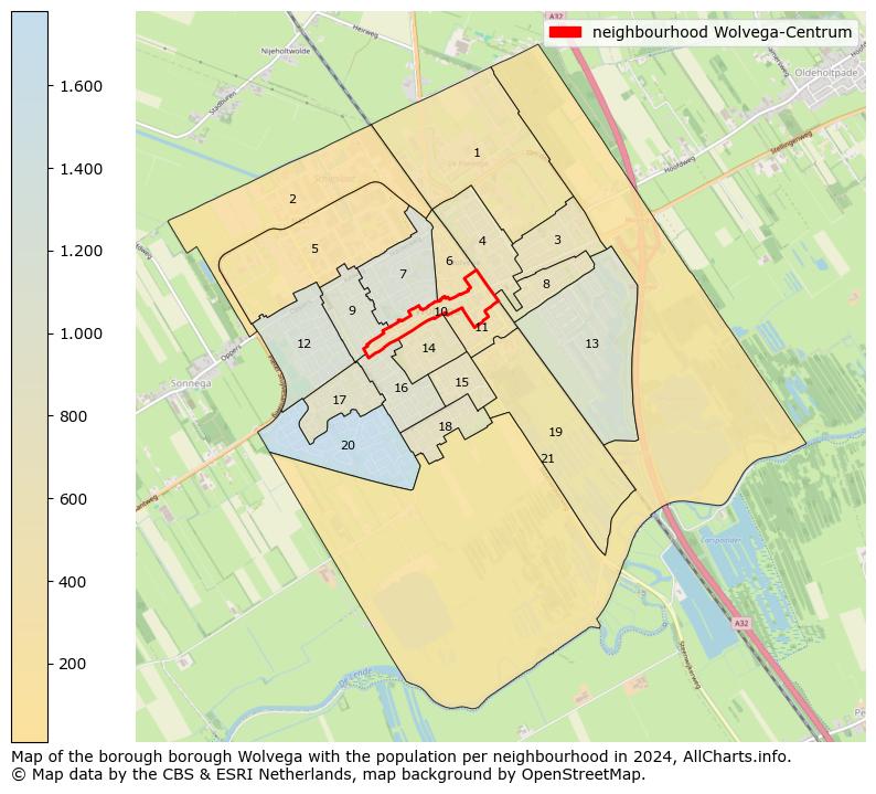 Image of the neighbourhood Wolvega-Centrum at the map. This image is used as introduction to this page. This page shows a lot of information about the population in the neighbourhood Wolvega-Centrum (such as the distribution by age groups of the residents, the composition of households, whether inhabitants are natives or Dutch with an immigration background, data about the houses (numbers, types, price development, use, type of property, ...) and more (car ownership, energy consumption, ...) based on open data from the Dutch Central Bureau of Statistics and various other sources!