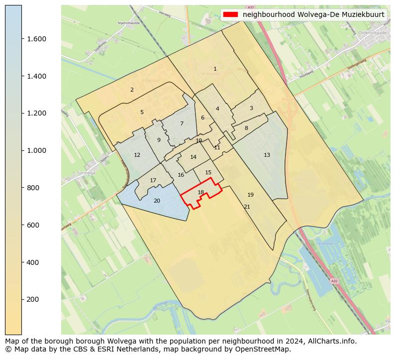 Image of the neighbourhood Wolvega-De Muziekbuurt at the map. This image is used as introduction to this page. This page shows a lot of information about the population in the neighbourhood Wolvega-De Muziekbuurt (such as the distribution by age groups of the residents, the composition of households, whether inhabitants are natives or Dutch with an immigration background, data about the houses (numbers, types, price development, use, type of property, ...) and more (car ownership, energy consumption, ...) based on open data from the Dutch Central Bureau of Statistics and various other sources!