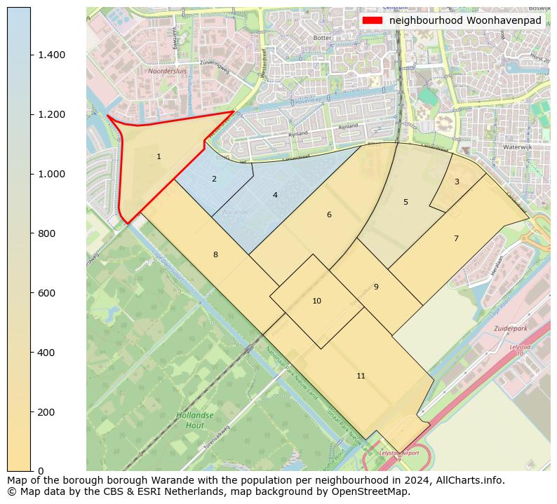 Image of the neighbourhood Woonhavenpad at the map. This image is used as introduction to this page. This page shows a lot of information about the population in the neighbourhood Woonhavenpad (such as the distribution by age groups of the residents, the composition of households, whether inhabitants are natives or Dutch with an immigration background, data about the houses (numbers, types, price development, use, type of property, ...) and more (car ownership, energy consumption, ...) based on open data from the Dutch Central Bureau of Statistics and various other sources!