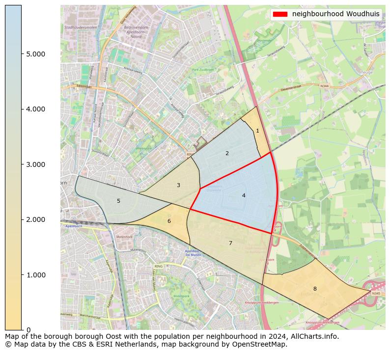 Image of the neighbourhood Woudhuis at the map. This image is used as introduction to this page. This page shows a lot of information about the population in the neighbourhood Woudhuis (such as the distribution by age groups of the residents, the composition of households, whether inhabitants are natives or Dutch with an immigration background, data about the houses (numbers, types, price development, use, type of property, ...) and more (car ownership, energy consumption, ...) based on open data from the Dutch Central Bureau of Statistics and various other sources!