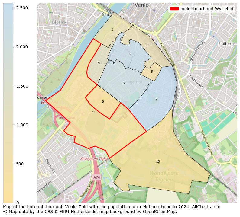 Image of the neighbourhood Wylrehof at the map. This image is used as introduction to this page. This page shows a lot of information about the population in the neighbourhood Wylrehof (such as the distribution by age groups of the residents, the composition of households, whether inhabitants are natives or Dutch with an immigration background, data about the houses (numbers, types, price development, use, type of property, ...) and more (car ownership, energy consumption, ...) based on open data from the Dutch Central Bureau of Statistics and various other sources!