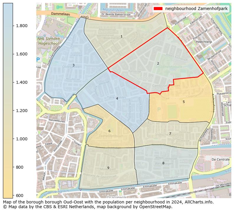 Image of the neighbourhood Zamenhofpark at the map. This image is used as introduction to this page. This page shows a lot of information about the population in the neighbourhood Zamenhofpark (such as the distribution by age groups of the residents, the composition of households, whether inhabitants are natives or Dutch with an immigration background, data about the houses (numbers, types, price development, use, type of property, ...) and more (car ownership, energy consumption, ...) based on open data from the Dutch Central Bureau of Statistics and various other sources!