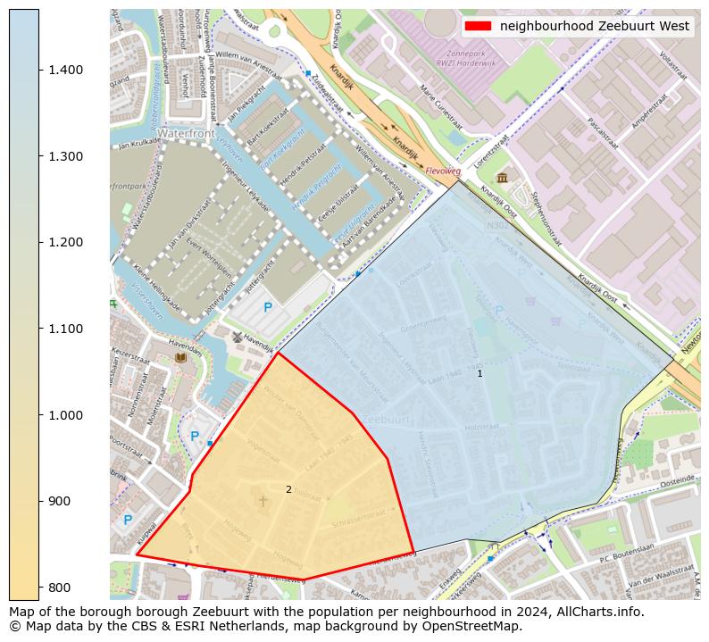 Image of the neighbourhood Zeebuurt West at the map. This image is used as introduction to this page. This page shows a lot of information about the population in the neighbourhood Zeebuurt West (such as the distribution by age groups of the residents, the composition of households, whether inhabitants are natives or Dutch with an immigration background, data about the houses (numbers, types, price development, use, type of property, ...) and more (car ownership, energy consumption, ...) based on open data from the Dutch Central Bureau of Statistics and various other sources!