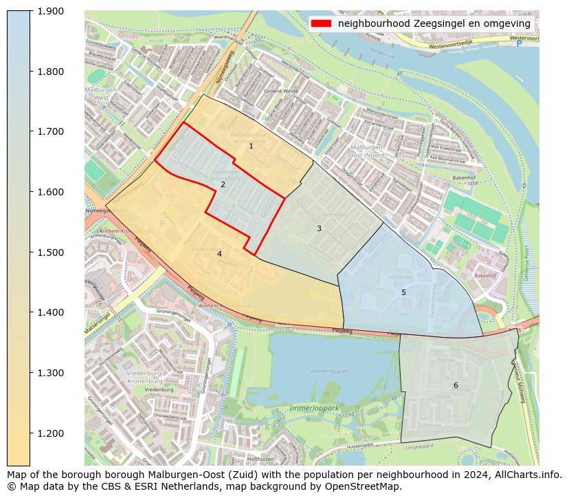 Image of the neighbourhood Zeegsingel en omgeving at the map. This image is used as introduction to this page. This page shows a lot of information about the population in the neighbourhood Zeegsingel en omgeving (such as the distribution by age groups of the residents, the composition of households, whether inhabitants are natives or Dutch with an immigration background, data about the houses (numbers, types, price development, use, type of property, ...) and more (car ownership, energy consumption, ...) based on open data from the Dutch Central Bureau of Statistics and various other sources!