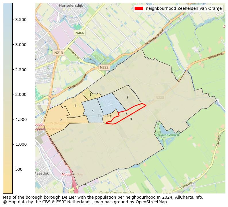 Image of the neighbourhood Zeehelden van Oranje at the map. This image is used as introduction to this page. This page shows a lot of information about the population in the neighbourhood Zeehelden van Oranje (such as the distribution by age groups of the residents, the composition of households, whether inhabitants are natives or Dutch with an immigration background, data about the houses (numbers, types, price development, use, type of property, ...) and more (car ownership, energy consumption, ...) based on open data from the Dutch Central Bureau of Statistics and various other sources!