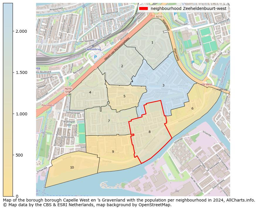 Image of the neighbourhood Zeeheldenbuurt-west at the map. This image is used as introduction to this page. This page shows a lot of information about the population in the neighbourhood Zeeheldenbuurt-west (such as the distribution by age groups of the residents, the composition of households, whether inhabitants are natives or Dutch with an immigration background, data about the houses (numbers, types, price development, use, type of property, ...) and more (car ownership, energy consumption, ...) based on open data from the Dutch Central Bureau of Statistics and various other sources!