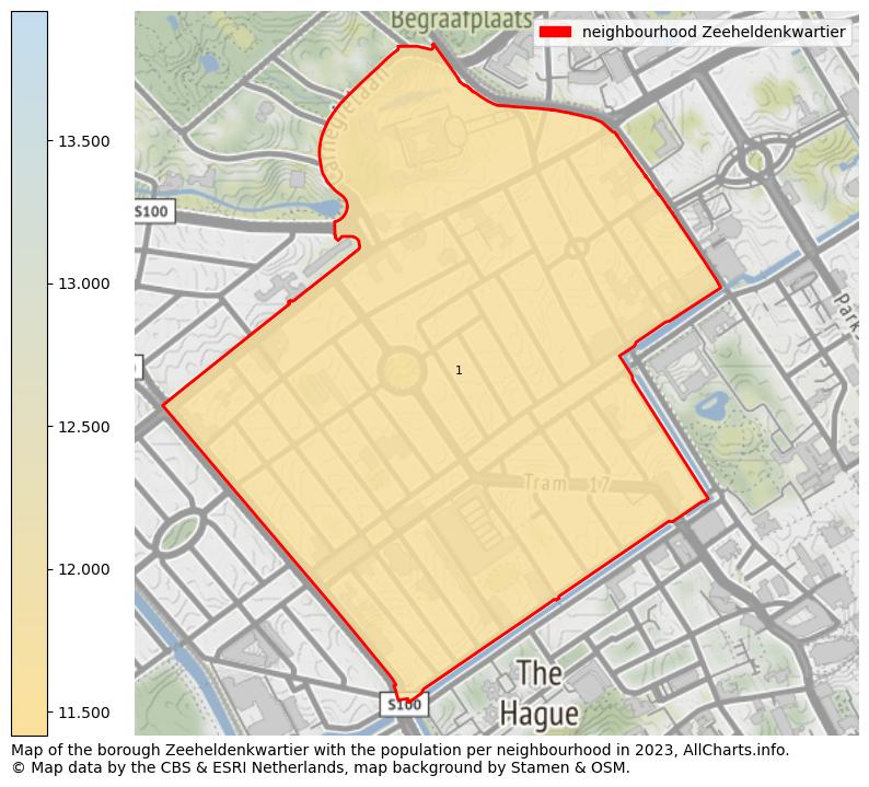 Map of the borough Zeeheldenkwartier with the population per neighbourhood in 2023. This page shows a lot of information about residents (such as the distribution by age groups, family composition, gender, native or Dutch with an immigration background, ...), homes (numbers, types, price development, use, type of property, ...) and more (car ownership, energy consumption, ...) based on open data from the Dutch Central Bureau of Statistics and various other sources!