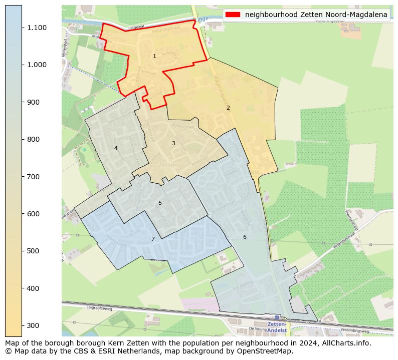 Image of the neighbourhood Zetten Noord-Magdalena at the map. This image is used as introduction to this page. This page shows a lot of information about the population in the neighbourhood Zetten Noord-Magdalena (such as the distribution by age groups of the residents, the composition of households, whether inhabitants are natives or Dutch with an immigration background, data about the houses (numbers, types, price development, use, type of property, ...) and more (car ownership, energy consumption, ...) based on open data from the Dutch Central Bureau of Statistics and various other sources!