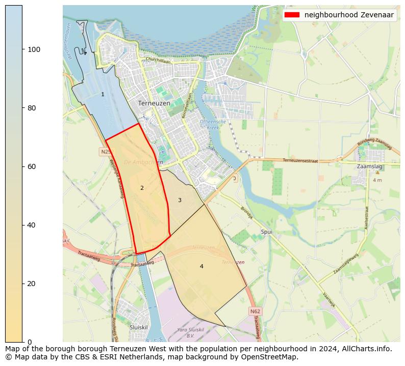 Image of the neighbourhood Zevenaar at the map. This image is used as introduction to this page. This page shows a lot of information about the population in the neighbourhood Zevenaar (such as the distribution by age groups of the residents, the composition of households, whether inhabitants are natives or Dutch with an immigration background, data about the houses (numbers, types, price development, use, type of property, ...) and more (car ownership, energy consumption, ...) based on open data from the Dutch Central Bureau of Statistics and various other sources!