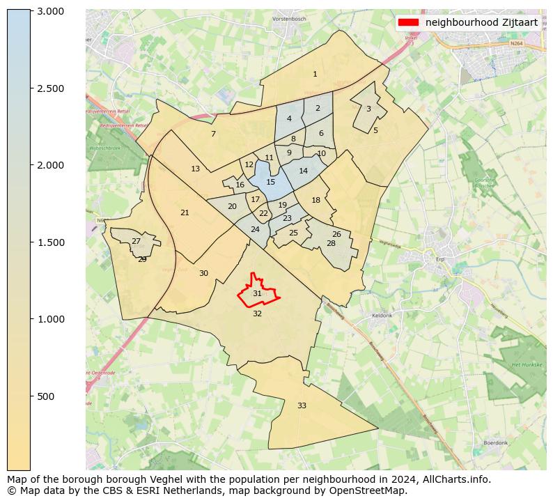 Image of the neighbourhood Zijtaart at the map. This image is used as introduction to this page. This page shows a lot of information about the population in the neighbourhood Zijtaart (such as the distribution by age groups of the residents, the composition of households, whether inhabitants are natives or Dutch with an immigration background, data about the houses (numbers, types, price development, use, type of property, ...) and more (car ownership, energy consumption, ...) based on open data from the Dutch Central Bureau of Statistics and various other sources!