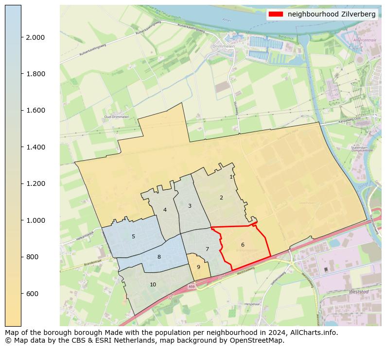 Image of the neighbourhood Zilverberg at the map. This image is used as introduction to this page. This page shows a lot of information about the population in the neighbourhood Zilverberg (such as the distribution by age groups of the residents, the composition of households, whether inhabitants are natives or Dutch with an immigration background, data about the houses (numbers, types, price development, use, type of property, ...) and more (car ownership, energy consumption, ...) based on open data from the Dutch Central Bureau of Statistics and various other sources!