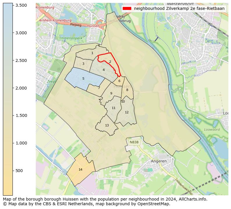 Image of the neighbourhood Zilverkamp 2e fase-Rietbaan at the map. This image is used as introduction to this page. This page shows a lot of information about the population in the neighbourhood Zilverkamp 2e fase-Rietbaan (such as the distribution by age groups of the residents, the composition of households, whether inhabitants are natives or Dutch with an immigration background, data about the houses (numbers, types, price development, use, type of property, ...) and more (car ownership, energy consumption, ...) based on open data from the Dutch Central Bureau of Statistics and various other sources!