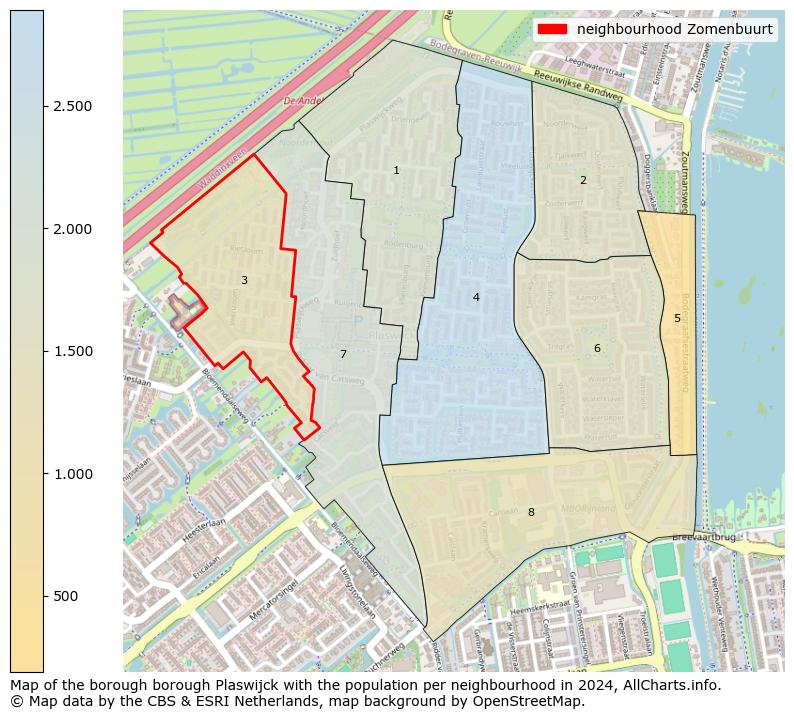 Image of the neighbourhood Zomenbuurt at the map. This image is used as introduction to this page. This page shows a lot of information about the population in the neighbourhood Zomenbuurt (such as the distribution by age groups of the residents, the composition of households, whether inhabitants are natives or Dutch with an immigration background, data about the houses (numbers, types, price development, use, type of property, ...) and more (car ownership, energy consumption, ...) based on open data from the Dutch Central Bureau of Statistics and various other sources!