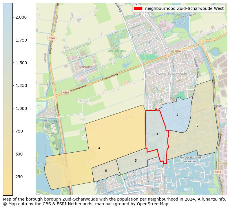 Image of the neighbourhood Zuid-Scharwoude West at the map. This image is used as introduction to this page. This page shows a lot of information about the population in the neighbourhood Zuid-Scharwoude West (such as the distribution by age groups of the residents, the composition of households, whether inhabitants are natives or Dutch with an immigration background, data about the houses (numbers, types, price development, use, type of property, ...) and more (car ownership, energy consumption, ...) based on open data from the Dutch Central Bureau of Statistics and various other sources!