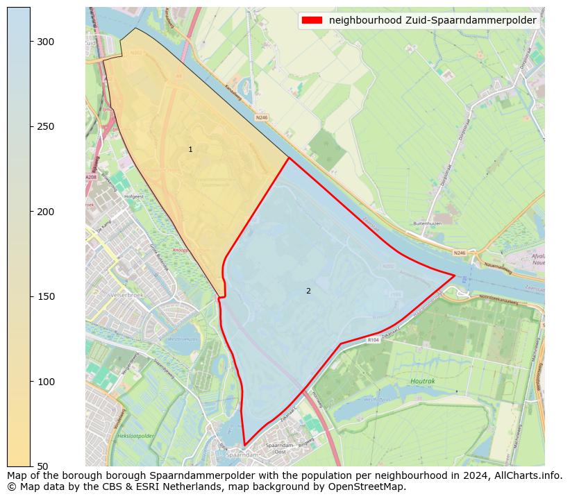 Image of the neighbourhood Zuid-Spaarndammerpolder at the map. This image is used as introduction to this page. This page shows a lot of information about the population in the neighbourhood Zuid-Spaarndammerpolder (such as the distribution by age groups of the residents, the composition of households, whether inhabitants are natives or Dutch with an immigration background, data about the houses (numbers, types, price development, use, type of property, ...) and more (car ownership, energy consumption, ...) based on open data from the Dutch Central Bureau of Statistics and various other sources!