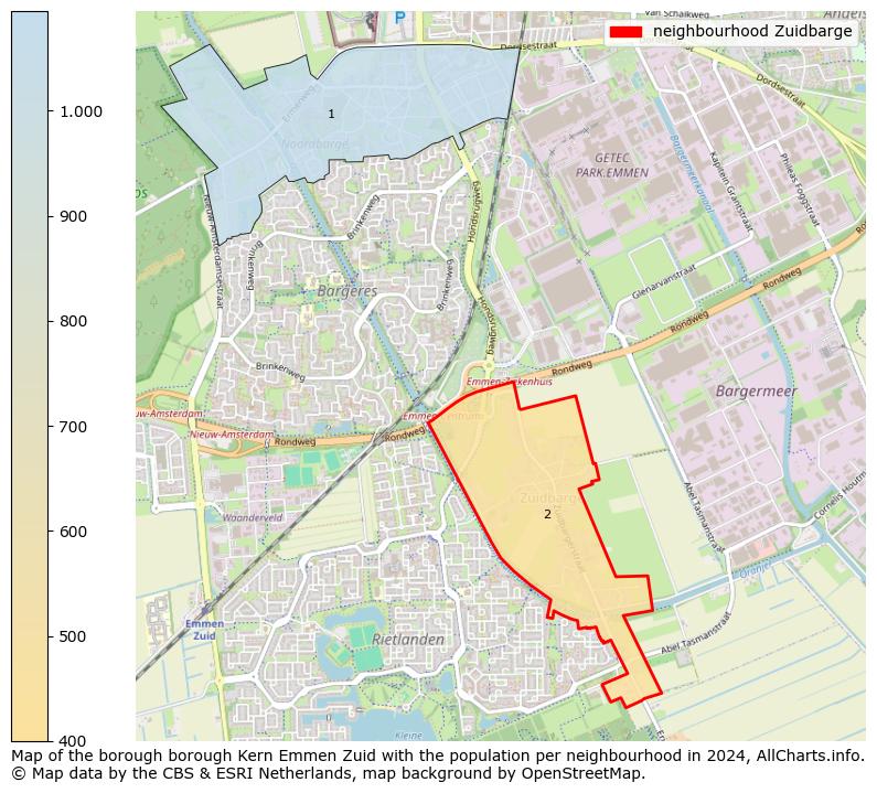 Image of the neighbourhood Zuidbarge at the map. This image is used as introduction to this page. This page shows a lot of information about the population in the neighbourhood Zuidbarge (such as the distribution by age groups of the residents, the composition of households, whether inhabitants are natives or Dutch with an immigration background, data about the houses (numbers, types, price development, use, type of property, ...) and more (car ownership, energy consumption, ...) based on open data from the Dutch Central Bureau of Statistics and various other sources!