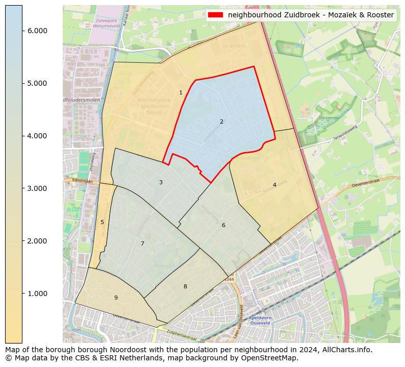 Image of the neighbourhood Zuidbroek - Mozaïek & Rooster at the map. This image is used as introduction to this page. This page shows a lot of information about the population in the neighbourhood Zuidbroek - Mozaïek & Rooster (such as the distribution by age groups of the residents, the composition of households, whether inhabitants are natives or Dutch with an immigration background, data about the houses (numbers, types, price development, use, type of property, ...) and more (car ownership, energy consumption, ...) based on open data from the Dutch Central Bureau of Statistics and various other sources!