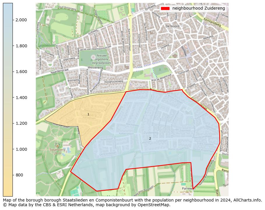 Image of the neighbourhood Zuidereng at the map. This image is used as introduction to this page. This page shows a lot of information about the population in the neighbourhood Zuidereng (such as the distribution by age groups of the residents, the composition of households, whether inhabitants are natives or Dutch with an immigration background, data about the houses (numbers, types, price development, use, type of property, ...) and more (car ownership, energy consumption, ...) based on open data from the Dutch Central Bureau of Statistics and various other sources!