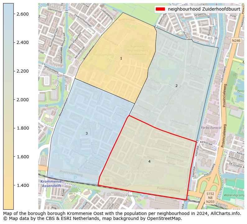 Image of the neighbourhood Zuiderhoofdbuurt at the map. This image is used as introduction to this page. This page shows a lot of information about the population in the neighbourhood Zuiderhoofdbuurt (such as the distribution by age groups of the residents, the composition of households, whether inhabitants are natives or Dutch with an immigration background, data about the houses (numbers, types, price development, use, type of property, ...) and more (car ownership, energy consumption, ...) based on open data from the Dutch Central Bureau of Statistics and various other sources!