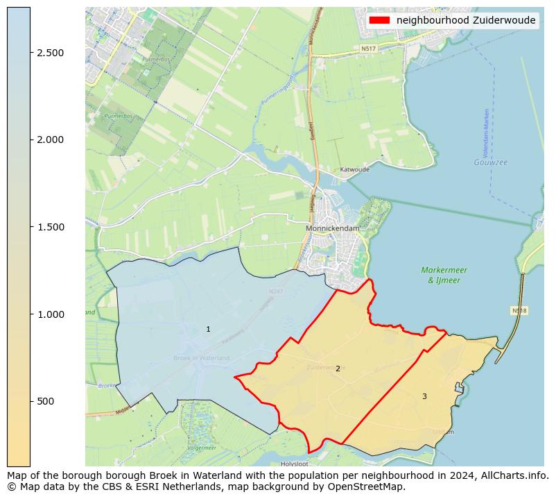 Image of the neighbourhood Zuiderwoude at the map. This image is used as introduction to this page. This page shows a lot of information about the population in the neighbourhood Zuiderwoude (such as the distribution by age groups of the residents, the composition of households, whether inhabitants are natives or Dutch with an immigration background, data about the houses (numbers, types, price development, use, type of property, ...) and more (car ownership, energy consumption, ...) based on open data from the Dutch Central Bureau of Statistics and various other sources!