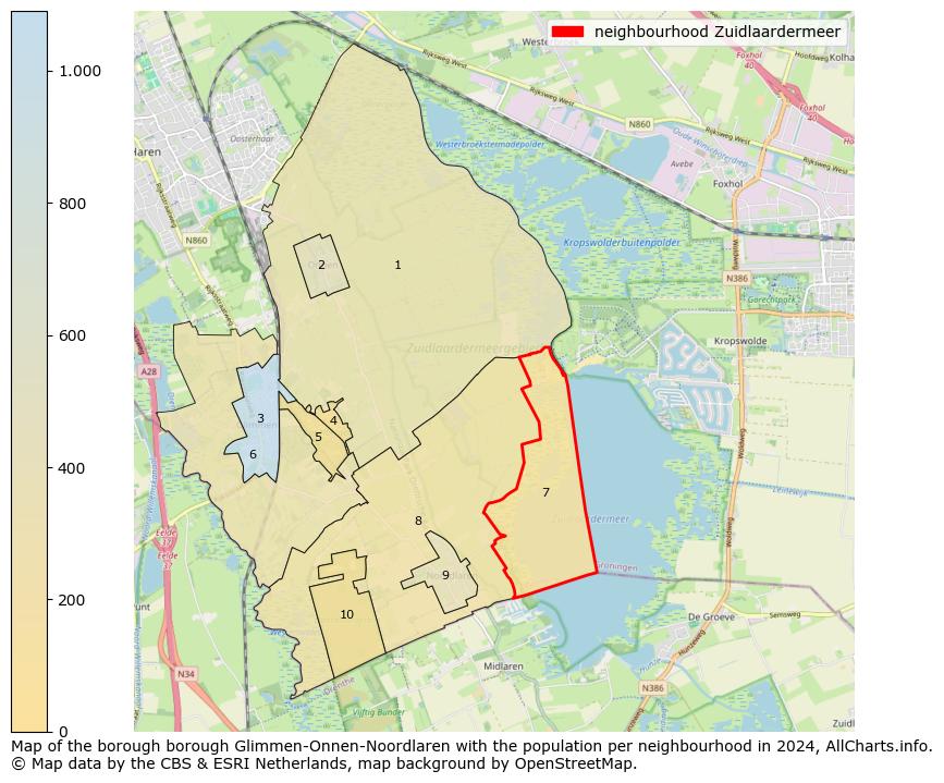 Image of the neighbourhood Zuidlaardermeer at the map. This image is used as introduction to this page. This page shows a lot of information about the population in the neighbourhood Zuidlaardermeer (such as the distribution by age groups of the residents, the composition of households, whether inhabitants are natives or Dutch with an immigration background, data about the houses (numbers, types, price development, use, type of property, ...) and more (car ownership, energy consumption, ...) based on open data from the Dutch Central Bureau of Statistics and various other sources!