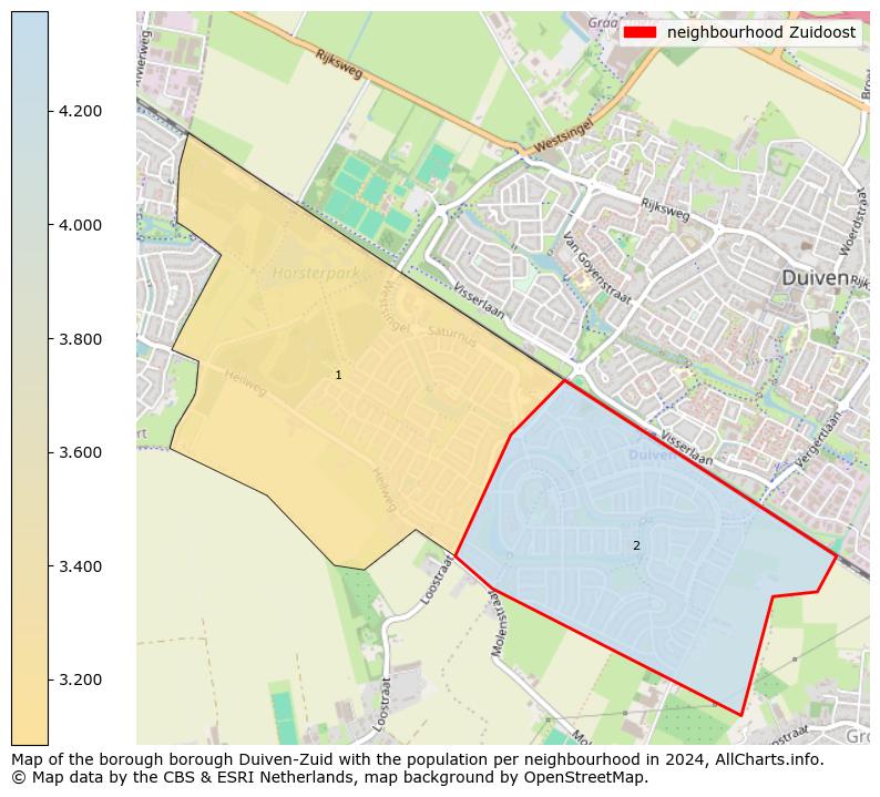 Image of the neighbourhood Zuidoost at the map. This image is used as introduction to this page. This page shows a lot of information about the population in the neighbourhood Zuidoost (such as the distribution by age groups of the residents, the composition of households, whether inhabitants are natives or Dutch with an immigration background, data about the houses (numbers, types, price development, use, type of property, ...) and more (car ownership, energy consumption, ...) based on open data from the Dutch Central Bureau of Statistics and various other sources!