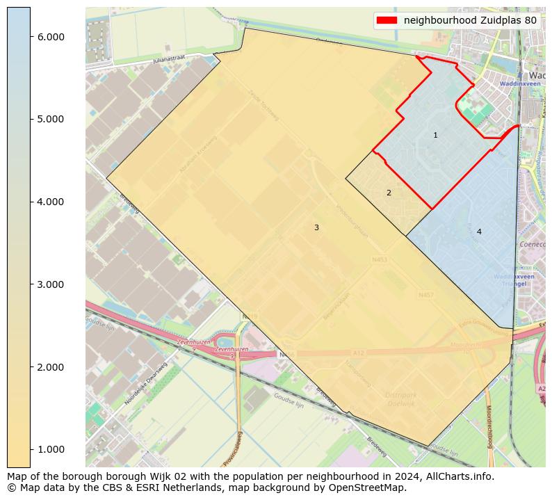 Image of the neighbourhood Zuidplas 80 at the map. This image is used as introduction to this page. This page shows a lot of information about the population in the neighbourhood Zuidplas 80 (such as the distribution by age groups of the residents, the composition of households, whether inhabitants are natives or Dutch with an immigration background, data about the houses (numbers, types, price development, use, type of property, ...) and more (car ownership, energy consumption, ...) based on open data from the Dutch Central Bureau of Statistics and various other sources!