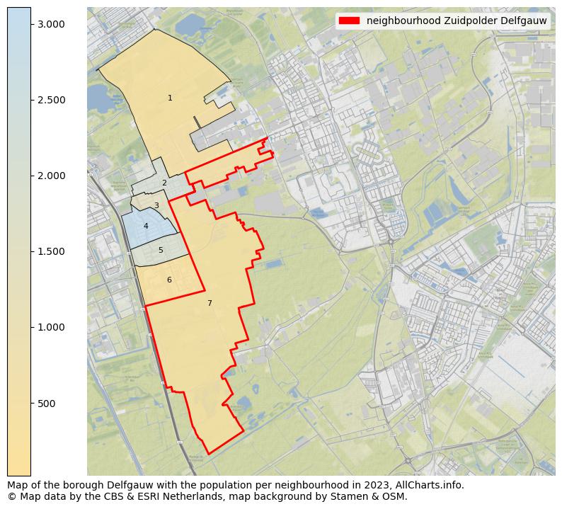 Map of the borough Delfgauw with the population per neighbourhood in 2023. This page shows a lot of information about residents (such as the distribution by age groups, family composition, gender, native or Dutch with an immigration background, ...), homes (numbers, types, price development, use, type of property, ...) and more (car ownership, energy consumption, ...) based on open data from the Dutch Central Bureau of Statistics and various other sources!