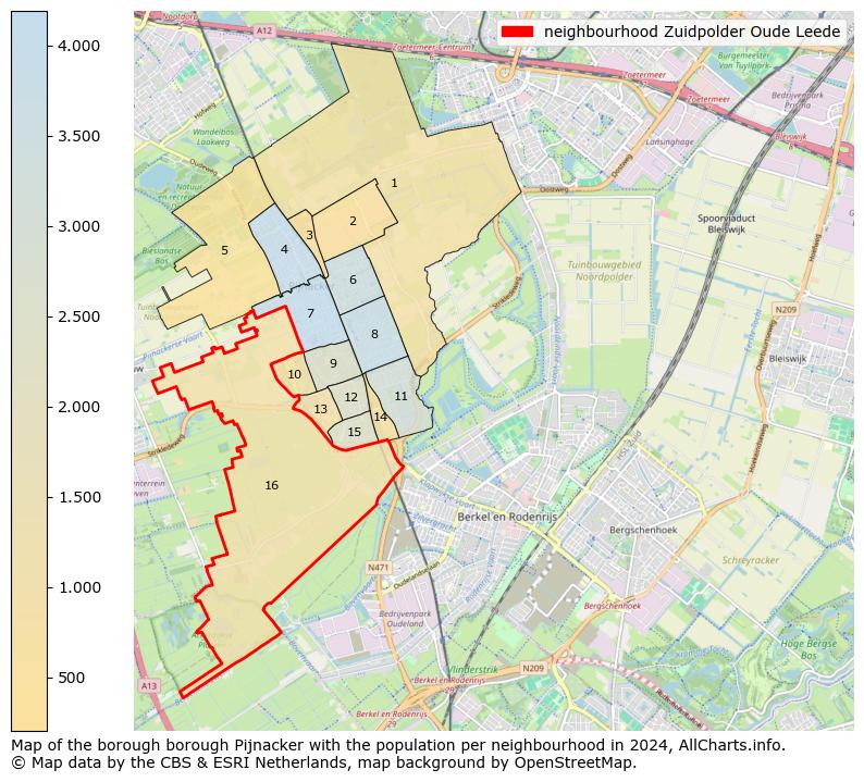 Image of the neighbourhood Zuidpolder Oude Leede at the map. This image is used as introduction to this page. This page shows a lot of information about the population in the neighbourhood Zuidpolder Oude Leede (such as the distribution by age groups of the residents, the composition of households, whether inhabitants are natives or Dutch with an immigration background, data about the houses (numbers, types, price development, use, type of property, ...) and more (car ownership, energy consumption, ...) based on open data from the Dutch Central Bureau of Statistics and various other sources!