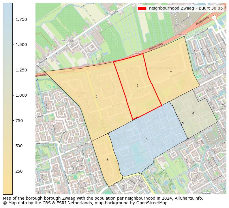 Image of the neighbourhood Zwaag - Buurt 30 05 at the map. This image is used as introduction to this page. This page shows a lot of information about the population in the neighbourhood Zwaag - Buurt 30 05 (such as the distribution by age groups of the residents, the composition of households, whether inhabitants are natives or Dutch with an immigration background, data about the houses (numbers, types, price development, use, type of property, ...) and more (car ownership, energy consumption, ...) based on open data from the Dutch Central Bureau of Statistics and various other sources!