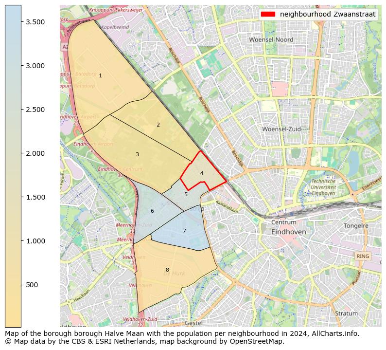 Image of the neighbourhood Zwaanstraat at the map. This image is used as introduction to this page. This page shows a lot of information about the population in the neighbourhood Zwaanstraat (such as the distribution by age groups of the residents, the composition of households, whether inhabitants are natives or Dutch with an immigration background, data about the houses (numbers, types, price development, use, type of property, ...) and more (car ownership, energy consumption, ...) based on open data from the Dutch Central Bureau of Statistics and various other sources!