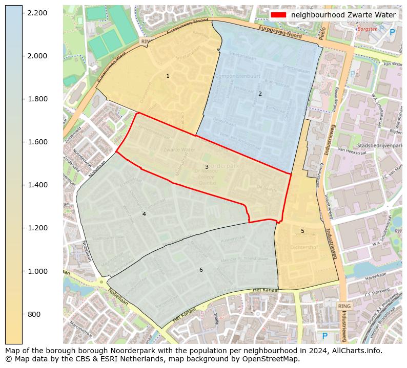 Image of the neighbourhood Zwarte Water at the map. This image is used as introduction to this page. This page shows a lot of information about the population in the neighbourhood Zwarte Water (such as the distribution by age groups of the residents, the composition of households, whether inhabitants are natives or Dutch with an immigration background, data about the houses (numbers, types, price development, use, type of property, ...) and more (car ownership, energy consumption, ...) based on open data from the Dutch Central Bureau of Statistics and various other sources!