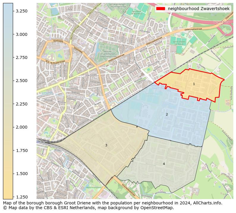 Image of the neighbourhood Zwavertshoek at the map. This image is used as introduction to this page. This page shows a lot of information about the population in the neighbourhood Zwavertshoek (such as the distribution by age groups of the residents, the composition of households, whether inhabitants are natives or Dutch with an immigration background, data about the houses (numbers, types, price development, use, type of property, ...) and more (car ownership, energy consumption, ...) based on open data from the Dutch Central Bureau of Statistics and various other sources!